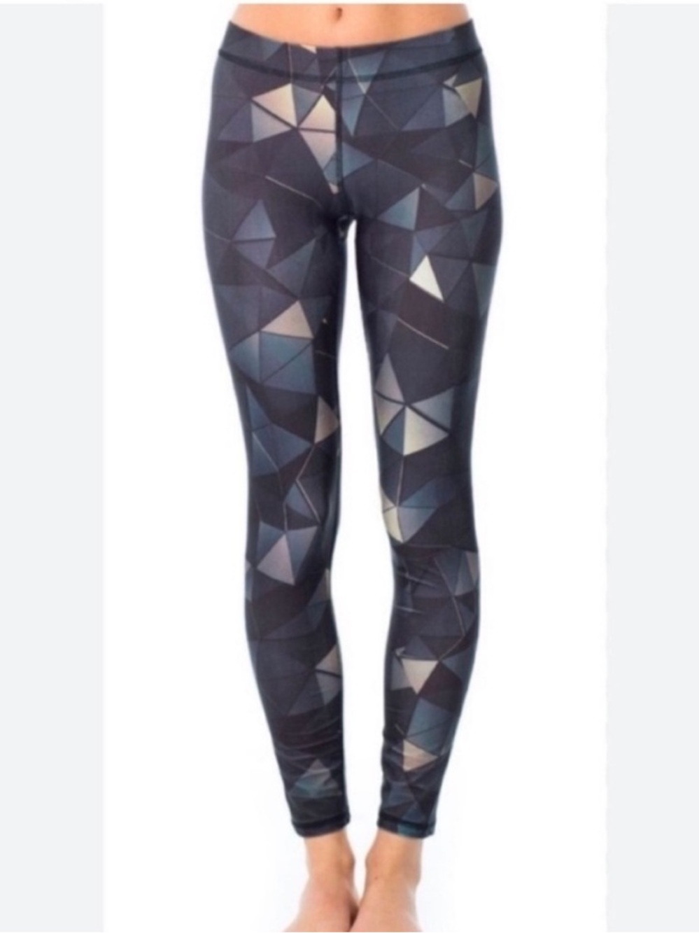 Terez Performance 168-02 leggings geometric triangle print size small
